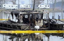 ABD'de tekne iskelesinde çıkan yangında en az 8 kişi hayatını kaybetti