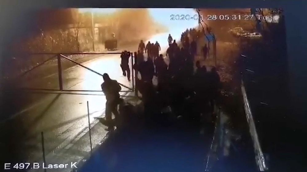 Versuchter Grenzdurchbruch Warnschusse Gegen Migranten Euronews