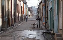 File Photo - a street in Santiago where some said they felt the earthquake.