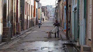 File Photo - a street in Santiago where some said they felt the earthquake.