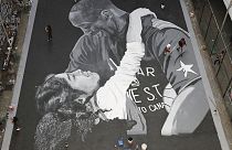 Huge mural in Manila honours Kobe Bryant and daughter