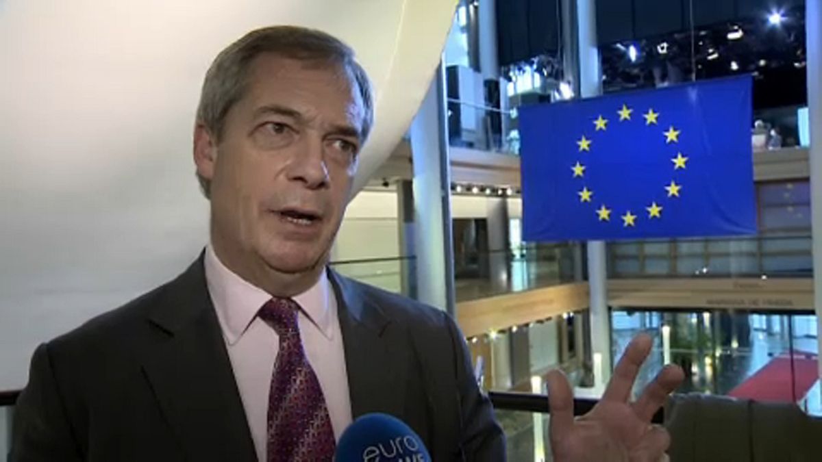 Nigel Farage, Eurodéputé britannique