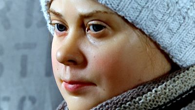 Une statue de cire de Greta Thunberg