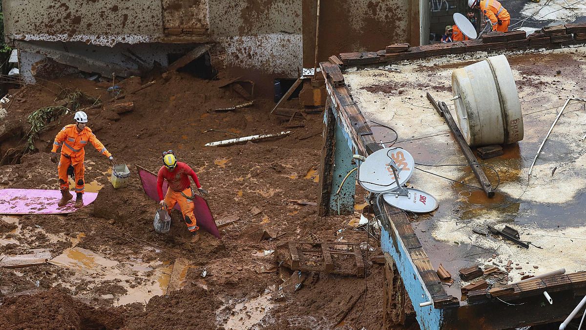 Brezilya'da aşırı yağışlar can kayıplarına neden oldu