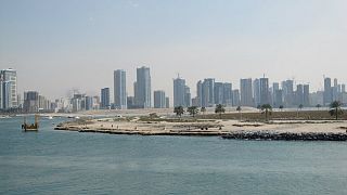 مقامات بریتانیایی: یک کشتی در نزدیکی سواحل امارات آتش گرفت