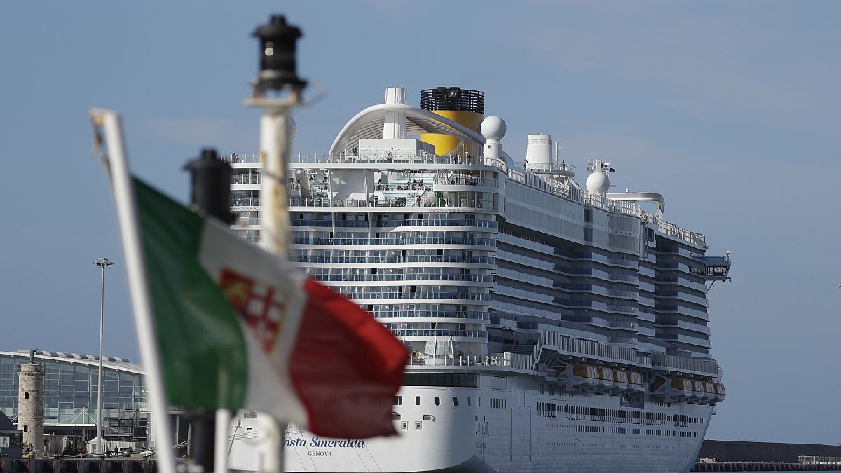 Thousands of passengers are aboard the cruise ship