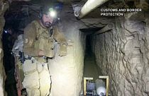کشف طولانی‌ترین تونل مخفی قاچاق مواد مخدر در مرز آمریکا با مکزیک