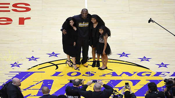 Kobe Bryant ve ailesi, 2016 Kobe Bryant ve ailesi, 2016
