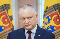 Moldova's president Igor Dodon