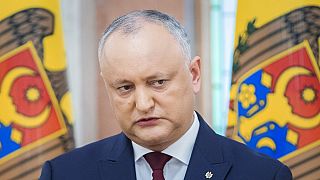 Moldova's president Igor Dodon