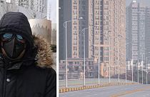 "Von Kopf bis Fuß bedeckt und besorgt" - Video aus Wuhan