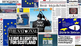 'We will miss you': How have Europe's front pages responded to Brexit day?