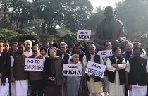 La oposición india protesta contra una ley que excluye a los musulmanes