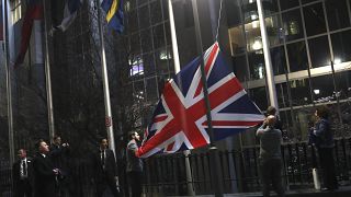 Brexit: Υπεστάλη η βρετανική σημαία από τα ευρωπαϊκά κτίρια στις Βρυξέλλες
