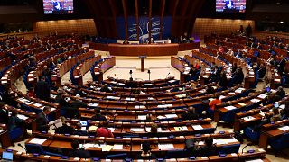 Fransa'nın Strasbourg kentindeki Avrupa Konseyi Parlamenter Meclisi