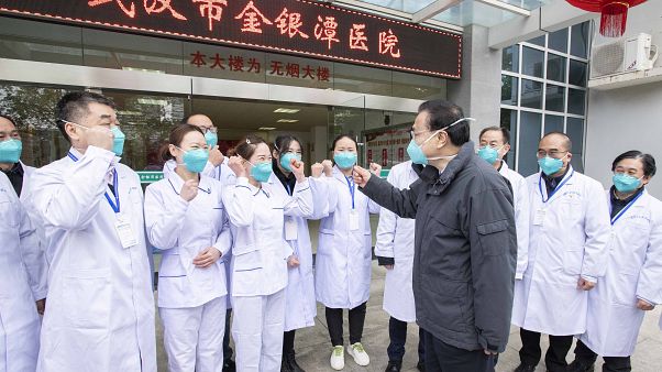 In this photo released by China’s Xinhua News Agency, Chinese Premier Li Keqiang, In this photo released by China’s Xinhua News Agency, Chinese Premier Li Keqiang,