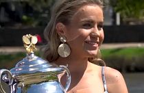 Sofia Kenin disfruta a lo grande de su victoria en el Abierto de Australia