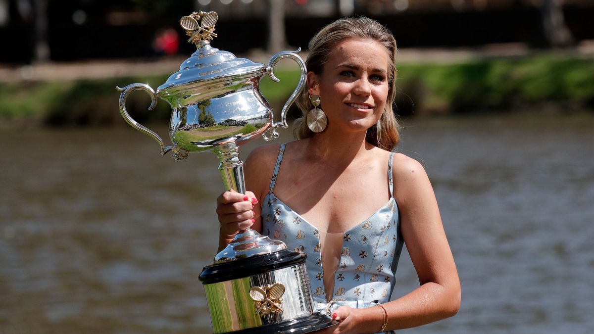 Sofia Kenin Avustralya Açık Tenis Turnuvası'nda şampiyonluğa ulaştı