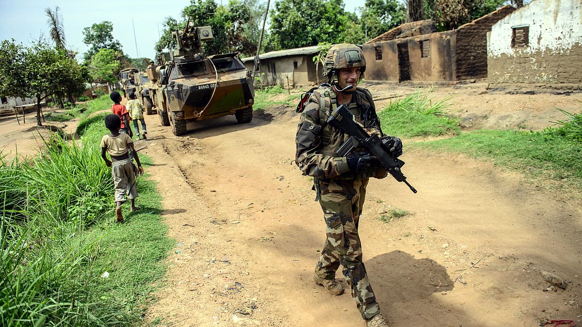 Afrika'daki Fransız askerleri