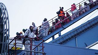 Anti-coal activists stromed and occupied the Datteln 4 coal-fired plant in germany on February 2, 2020.