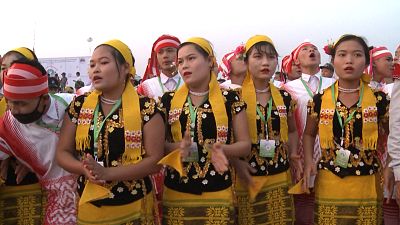 گشایش جشنوارهٔ اقلیت‌های نژادی میانمار
