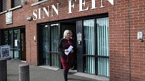 Kuzey İrlanda'da Sinn Fein partisi merkezi