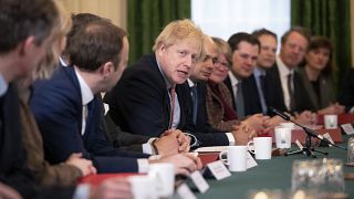 İngiltere Başbakanı Boris Johnson'ın seçimlerden sonraki ilk kabine toplantısı / Arşiv