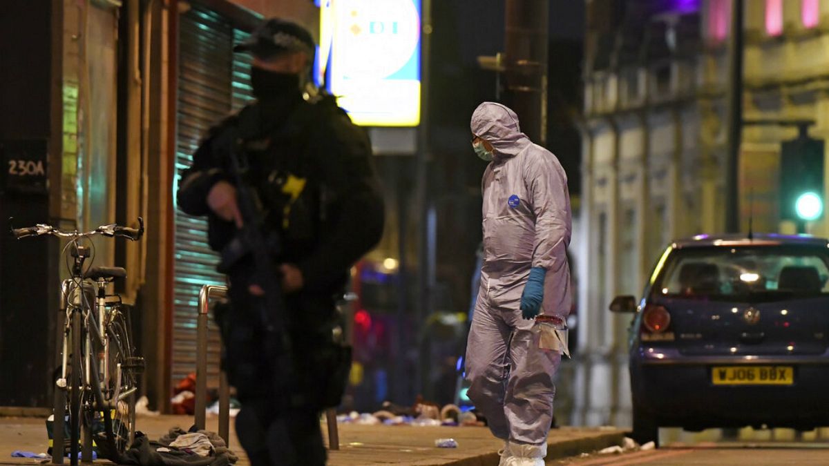 حمله «تروریستی» با چاقو در لندن سه زخمی برجا گذاشت