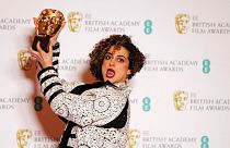 بفتا ۲۰۲۰؛ مریم مهاجر جایزه خود را به مردم ایران تقدیم کرد