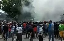 Endonezya koronavirüs protestosu 