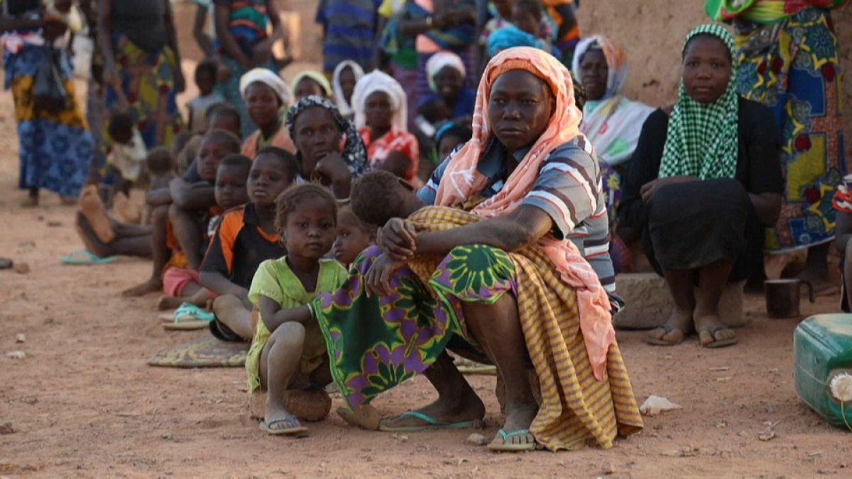 Camp de déplacés de Kaya, au Burkina Faso