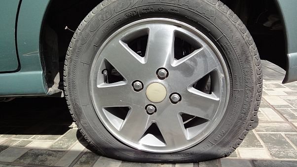Flat tire Flat tire