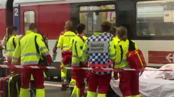 Zugunfall am Bahnhof Luzern: 12 Personen verletzt Zugunfall am Bahnhof Luzern: 12 Personen verletzt