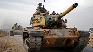 TSK'ya ait Amerikan yapımı M60 tankı 