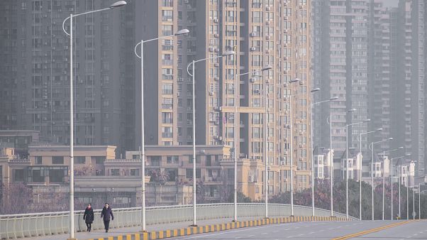 Covid-19 salgının başladığı Çin'in Vuhan kenti, 28 Ocak 2020 Covid-19 salgının başladığı Çin'in Vuhan kenti, 28 Ocak 2020