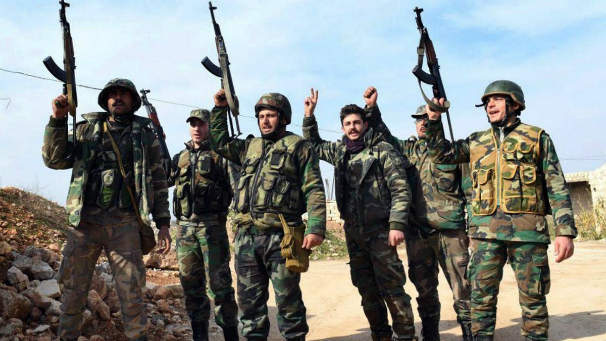 سربازان ارتش سوریه