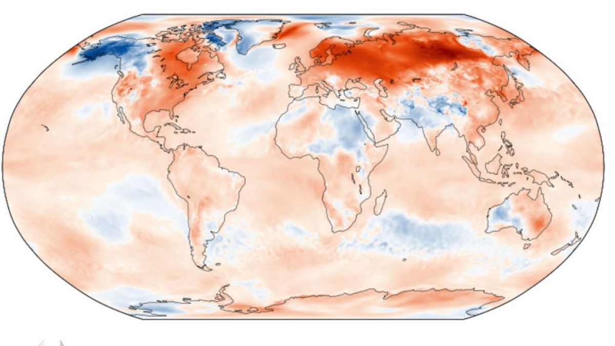 2020 sets record for Europe's hottest January, Copernicus data shows
