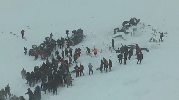 Viele Tote bei Lawinen in der Türkei Viele Tote bei Lawinen in der Türkei