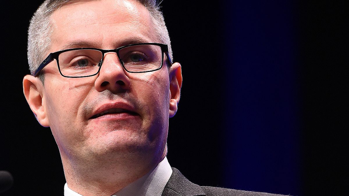 FILE PHOTO: October 09, 2018 Derek Mackay, then Scotland's Minister for Finance and the Constitution and SNP MSP