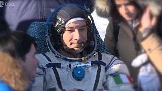 ISS crew return to earth with a with a hero's and heroine's welcome