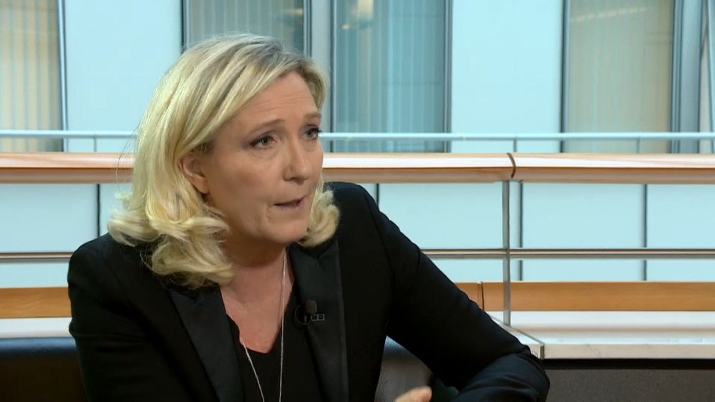 Marine Le Pen Doesn't Oppose France Leaving European Union