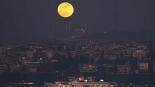 İstanbul'da Süper Ay 