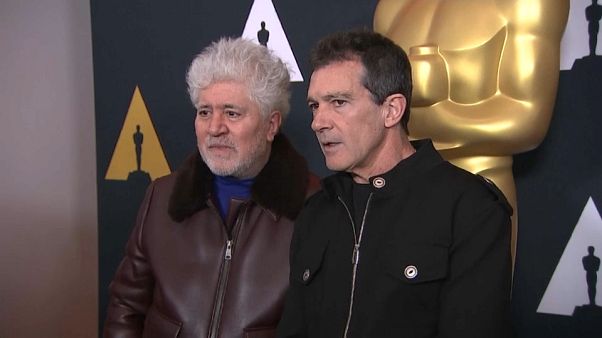 Almodóvar y Banderas, ¡a por el Óscar! Almodóvar y Banderas, ¡a por el Óscar!