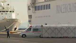 Coronavirus: Cruise ship Diamond Princess locked down at Yokohama Habour