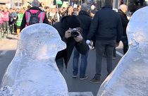 "Klimagerechtigkeit - jetzt" - 2000 junge Menschen ziehen durch Brüssel 