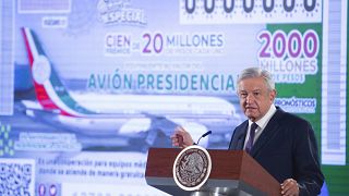 Meksika Devlet Başkanı Obrador hastane yapmak için lüks başkanlık uçağını piyangoya koydu