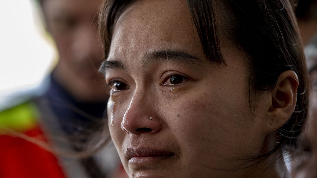 بستگان قربانیان تیراندازی در تایلند