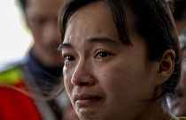 بستگان قربانیان تیراندازی در تایلند