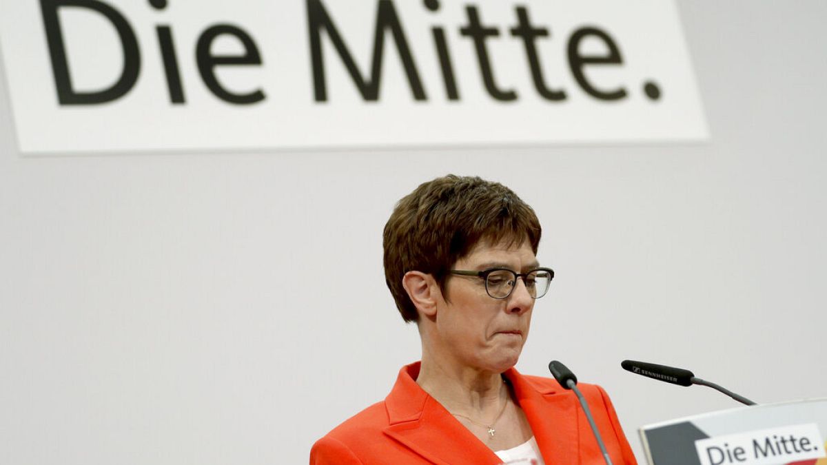 CDU-Chefin Krampf-Karrenbauers Rückhalt war seit der Thüringen Wahl geschrumpft.