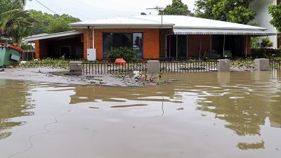 Erdőtűz után áradás Ausztráliában